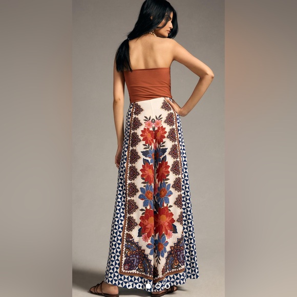 Farm Rio Printed Wide-Leg Pants - Picture 4 of 6